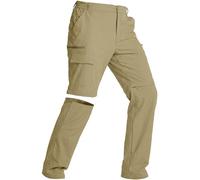 Jogwits Pantalon de Randonnée Homme Détachable avec Jambes Zippées - Léger, Respirant, Séchage Rapide, 6 Poches Cargo - Idéal pour Trekking, Randonnée Estivale