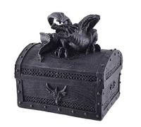 Joh. Vogler GmbH Dragon Box 13 cm Figurine gothique Dragon Box Coffre pour bijoux etc