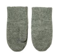 Joha, Gants en laine pour enfant avec pouce, 100 % laine, Gris mélangé, 4-6 ans