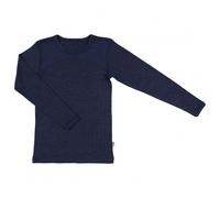 Joha - Kid's Blouse Long Sleeves 85/15 - Sous-vêtement mérinos - 110 - navy