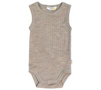Joha - Kid's Body without Sleeves - Sous-vêtement mérinos - 60 - sesame melange