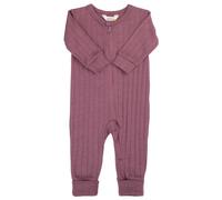 Joha - Kid's Jumpsuit 2 in 1 Foot - Sous-vêtement mérinos - 70 - heather