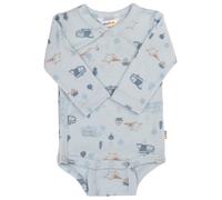 Joha - Kid's Wrap Around Body AOP - Sous-vêtement mérinos - 50 - light blue