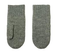 Joha, Moufles pour femme, 100 % laine, Gris mélangé, L