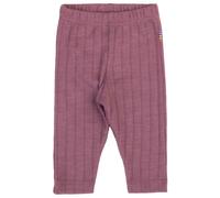 Joha - Small Kid's Leggings Stripes - Sous-vêtement mérinos - 70 - heather