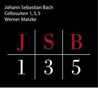 Johan Sebastian Bach : Cellosuiten 1, 3, 5