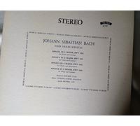 Johan Sebastian Bach: Four Violin Sonatas - In C Minor, BWV 1024 ~ in G Major, BWV 1021 ~ in F Major, BWV 1022 ~ in E Minor, BWV 1023 ~ Reinhold Barchet, Vn.; Robert Veyron-lacroix, Harpsichord; Jacoba Muckel, Cello ~ Musical Heritage Society MHS 628