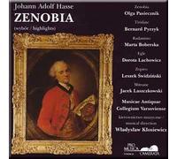 Johann Adolf Hasse - Hasse : Zenobia (UK Import)