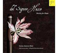Imme-Jeanne Klett – Del Signor Hasse – Œuvres pour flûte – CD – Import (Edel)