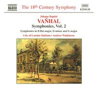 Johann Baptist Vanhal : Symphonies, vol. 2
