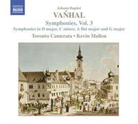 Johann Baptist Vanhal : Symphonies, vol. 3