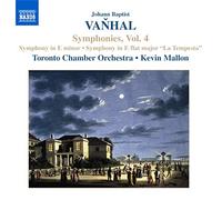 Johann Baptist Vanhal : Symphonies, vol. 4