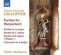 Johann Christoph Graupner : Partitas Pour Clavecin