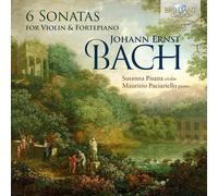 Johann Ernst Bach Johann Ernst Bach: 6 Sonatas for Violin & Fortepiano (CD)