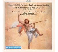Johann Friedrich Agricola Die Auferstehung Des Erlösers: Easter Cantatas (CD)