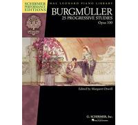 Johann Friedrich Burgmüller: 25 Progressive Studies, Op. 100 | Partition pour piano solo | 25 études progressives de musique classique avec doigtés, commentaires éditoriaux et notation standard