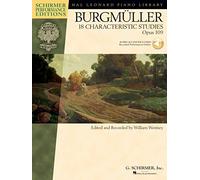 Johann Friedrich Burgmuller - 18 Characteristic Studies, Op. 109.