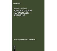 Johann Georg Hamann Als Publizist