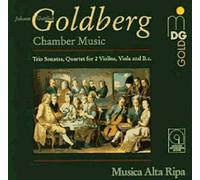 Johann Gottlieb Goldberg : Chamber Music - Trio Sonatas, Quartet For 2 Violins, Viola And B.C.