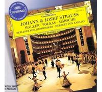 Johann & Josef Strauss: Waltzes, Polkas & Marches by Berliner Philharmoniker