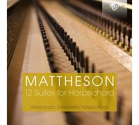 Johann Mattheson - Mattheson 12 Suites for Harpsichord - CD - G3z