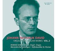 Johann Nepomuk David-Ausgewählte Orgelwerke Selected Organ Works Vol. 2 [Import]