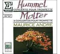 Johann Nepomuk Hummel / Johann Melchior Molter – Concerto & 3 Concertos pour trompette – Erato Audio