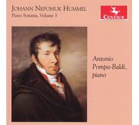 Johann Nepomuk Hummel : Sonates Pour Piano, Vol 3 - Cd Album