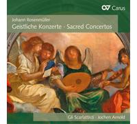 Johann Rosenmülle Johann Rosenmüller: Geistliche Konzerte (Sacred Concertos (CD)