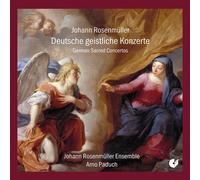 Johann Rosenmuller Ensemble Paduch - Deutsche Geistliche Konzerte [Compact Discs]