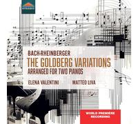 Matteo Liva – Bach-Rheinberger : Variations Goldberg (arr. pour deux pianos) – CD – Dynamic
