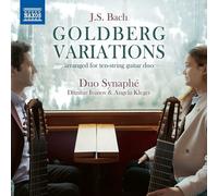 Bach / Duo Synaphe – Variations Goldberg – CD – Pack de 2 – NAXOS
