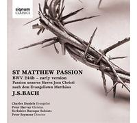 Johann Sebastian Bac J.S. Bach: St Matthew Passion, BWV244b - Early Versio (CD)