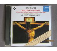 Johann Sebastian Bach (1685-1750) : Matthäus-Passion Bwv 244 Passion Selon Saint-Matthieu Par Sigiswald Kuijken Violon Tölzer Knabenchor Dir Gerhard Schmidt-Gaden La Petite Bande Dir Gustav Leonhardt