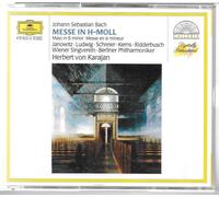 Johann Sebastian Bach (1685-1750) : Messe En Si Mineur Bwv 232 Par Gundula Janowitz Christa Ludwig Peter Schreier Karl Ridderbusch Wiener Singverein Berliner Philharmoniker Dir Herbert Von Karajan