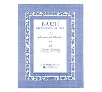 Johann Sebastian Bach 371 Harmonized Chorales And 69 Chorale Melodies | Recueil pour piano et clavier avec basse chiffrée | Chorals à quatre voix pour étude, analyse et interprétation