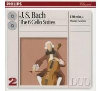 Johann Sebastian Bach 6 Cello Suites (Gendron) (CD) Album