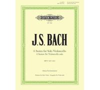 J. S. Bach – 6 Suites pour violoncelle – Transcription pour alto – Edition Peters
