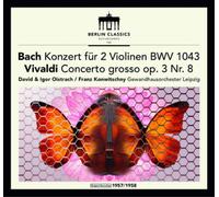 Johann Sebastian Bach Bach: Konzert Fur 2 Violinen, BWV 1043/... (CD) Album