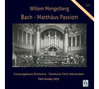 Johann Sebastian Bach – Matthäus Passion BWV 244 (Dimanche des Rameaux 1939) – Coffret CD – Edel