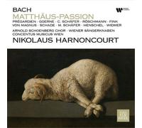 Nikolaus Harnoncourt – Bach Matthaus-Passion – Vinyle LP pochette gatefold (Neuf) – Warner Music