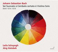 Sonates pour violon et clavecin BWV 1014-1019 Jean-Sébastien Bach (Compositeur), Leila Schayegh (Violon), Jörg Halubek (Interprète) https://www.fnac.com/a9259090/Jean-Sebastien-Bach-Sonates-pour-violon-et-clavecin-BWV-1014-1019-CD-album?oref=0bf6f092-ae5e-b2b5-187b-dc2b76ba545c