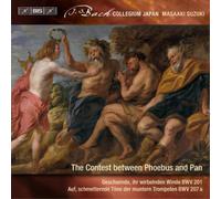 J.S. Bach – Cantates profanes Vol. 9 : Le concours entre Phoebus et Pan – CD – Suzuki