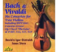 Johann Sebastian Bach Bach & Vivaldi: Six Concertos for Two Violins (CD) Album