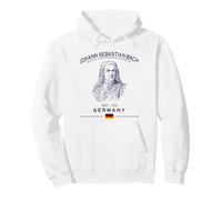 Johann Sebastian Bach Compositeur Allemand Musique Classique Sweat à Capuche
