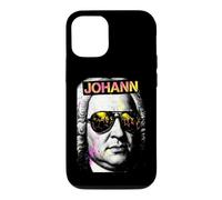 Johann Sebastian Bach Compositeur drôle Retro Pop Art Musique Coque pour iPhone 12/12 Pro