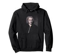 Johann Sebastian Bach Compositeur Musicien Retro Sweat à Capuche