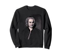 Johann Sebastian Bach Compositeur Musicien Retro Sweatshirt