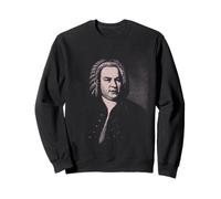 Johann Sebastian Bach Compositeur Musicien Retro Sweatshirt
