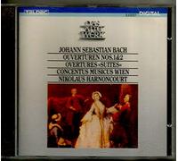 Johann Sebastian Bach, Concentus Musicus Wien, Nikolaus Harnoncourt - Ouvertüren Nos. 1 & 2 Overtures "Suites" [Vinyle LP record]